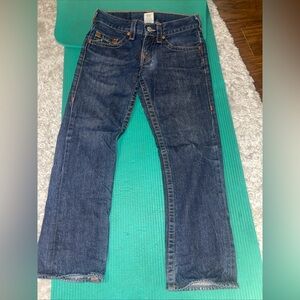 True Religion Bobby Big T Blue Bootcut Jeans - Women’s 28